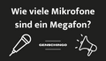 Set of 10 - Wie viele Mikrofone sind ein Megafon?