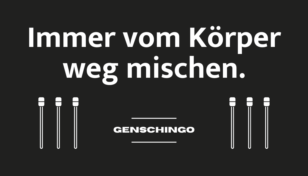 10er Set - vom Körper weg mischen