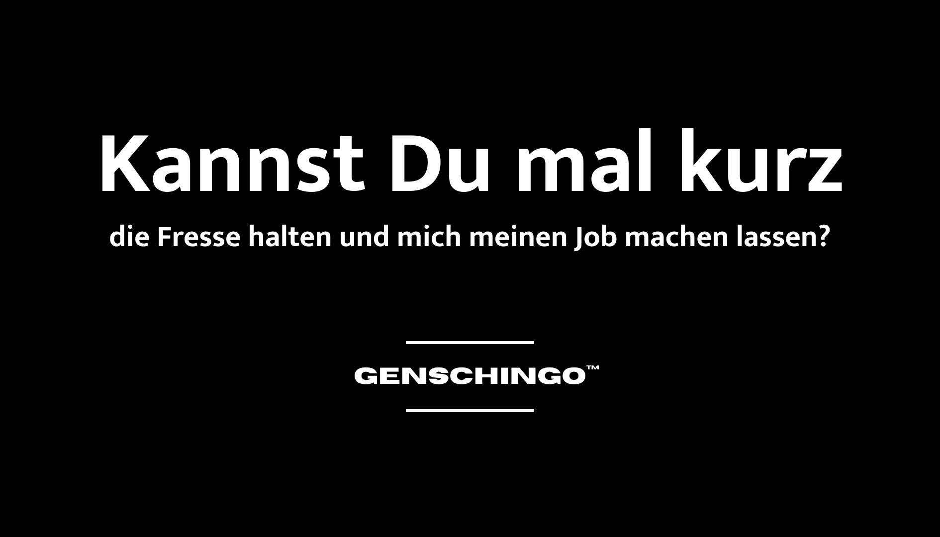 10er Set - Kannst Du mal kurz...
