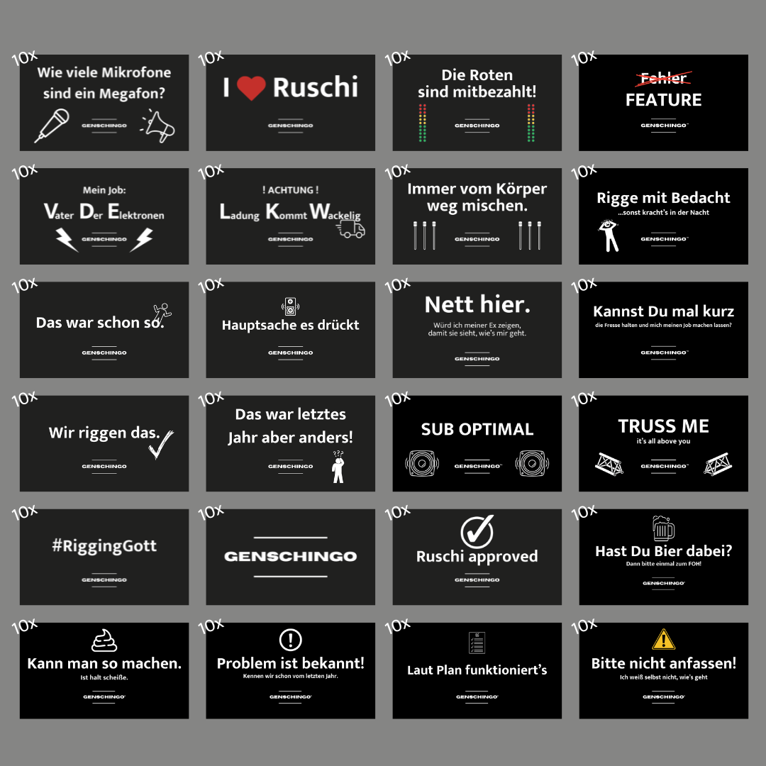 Ultimate Bundle - 20x10 stickers
