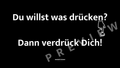 Lockscreen - Verdrück Dich