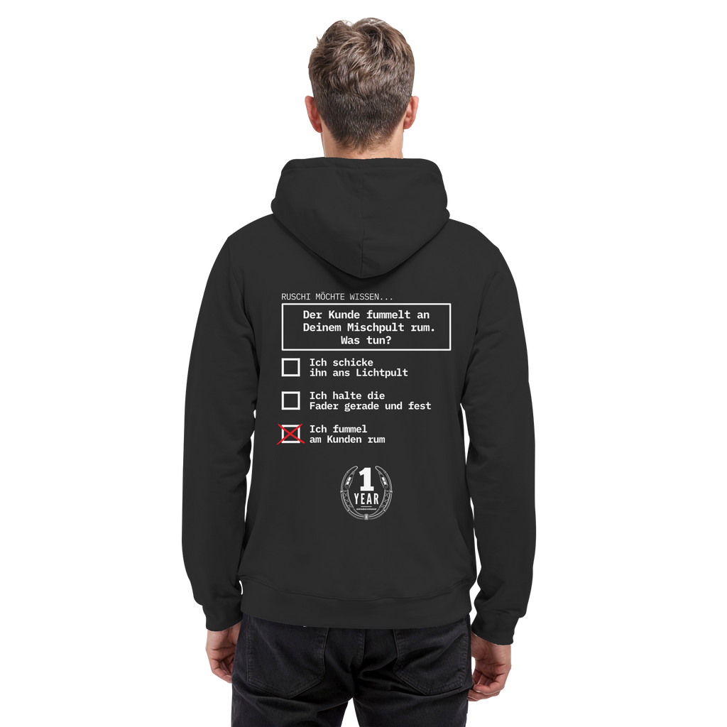 Hoodie - 1 Jahr Ruschi