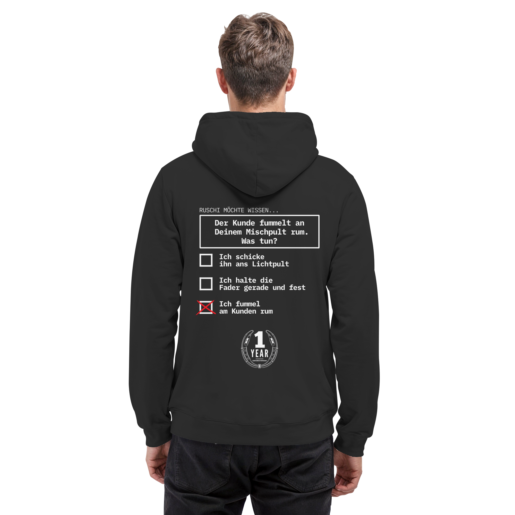 Hoodie - 1 Jahr Ruschi