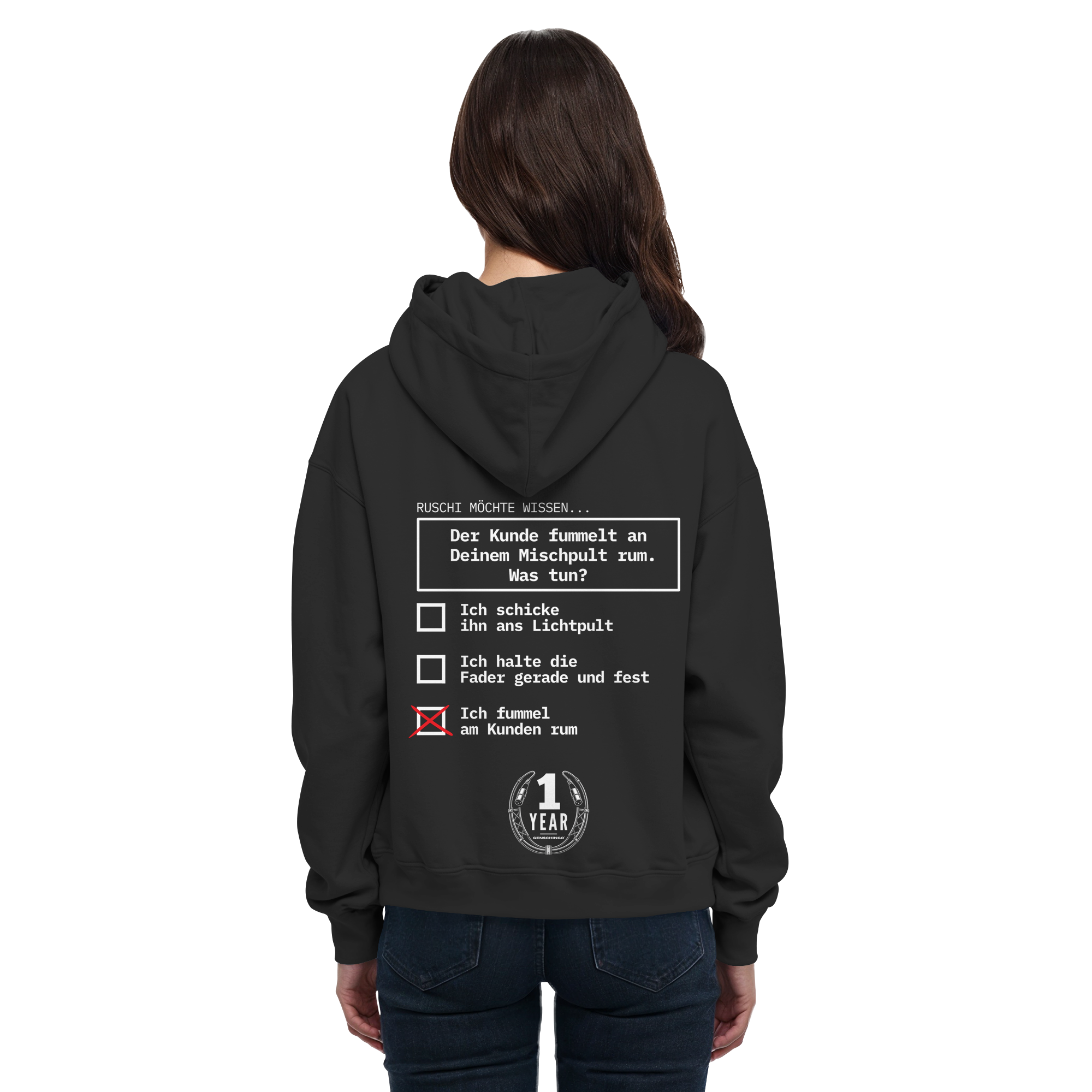 Hoodie - 1 Jahr Ruschi