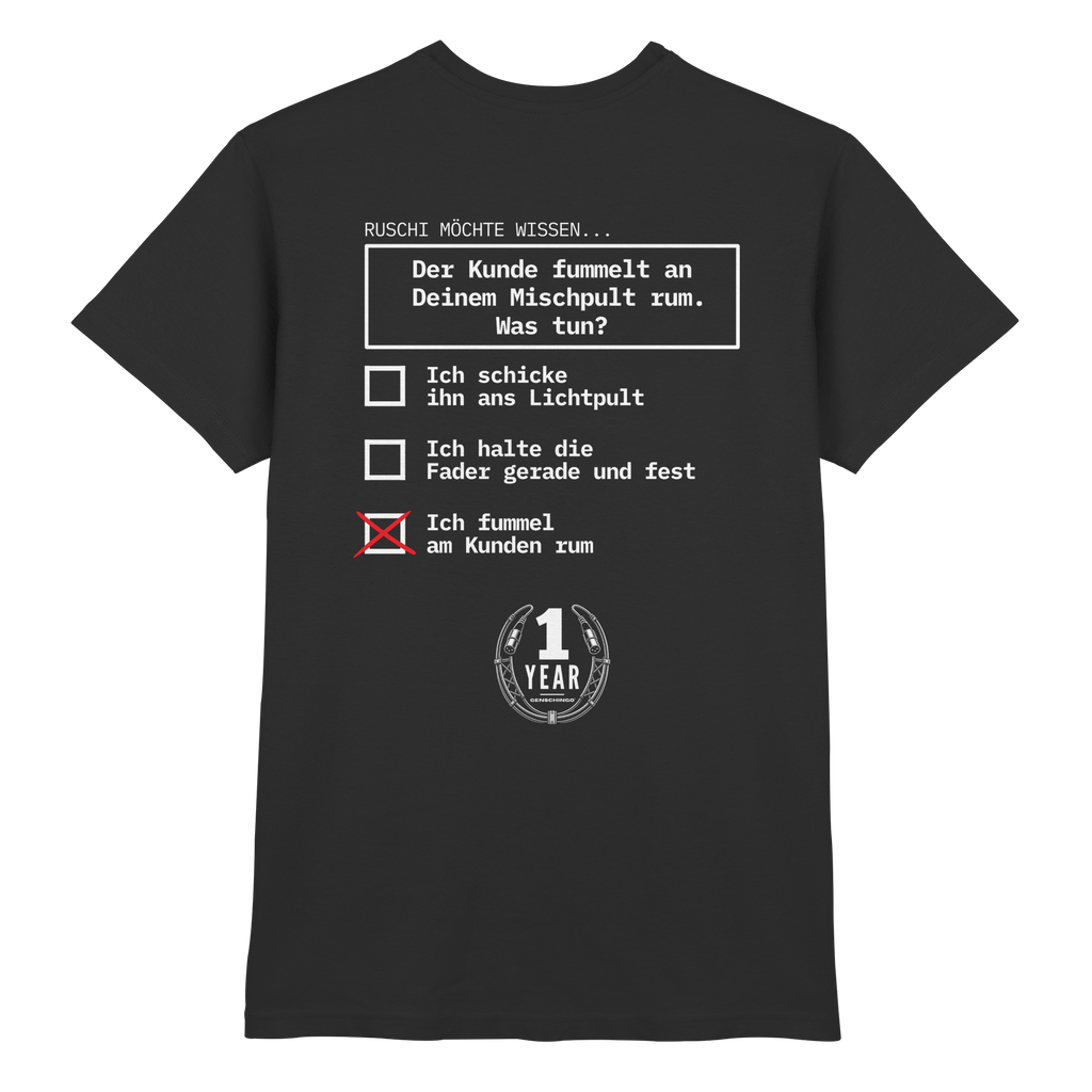 T-Shirt - 1 Jahr Ruschi