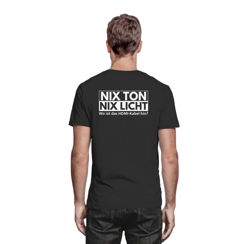 T-Shirt - Nix Ton Nix Licht
