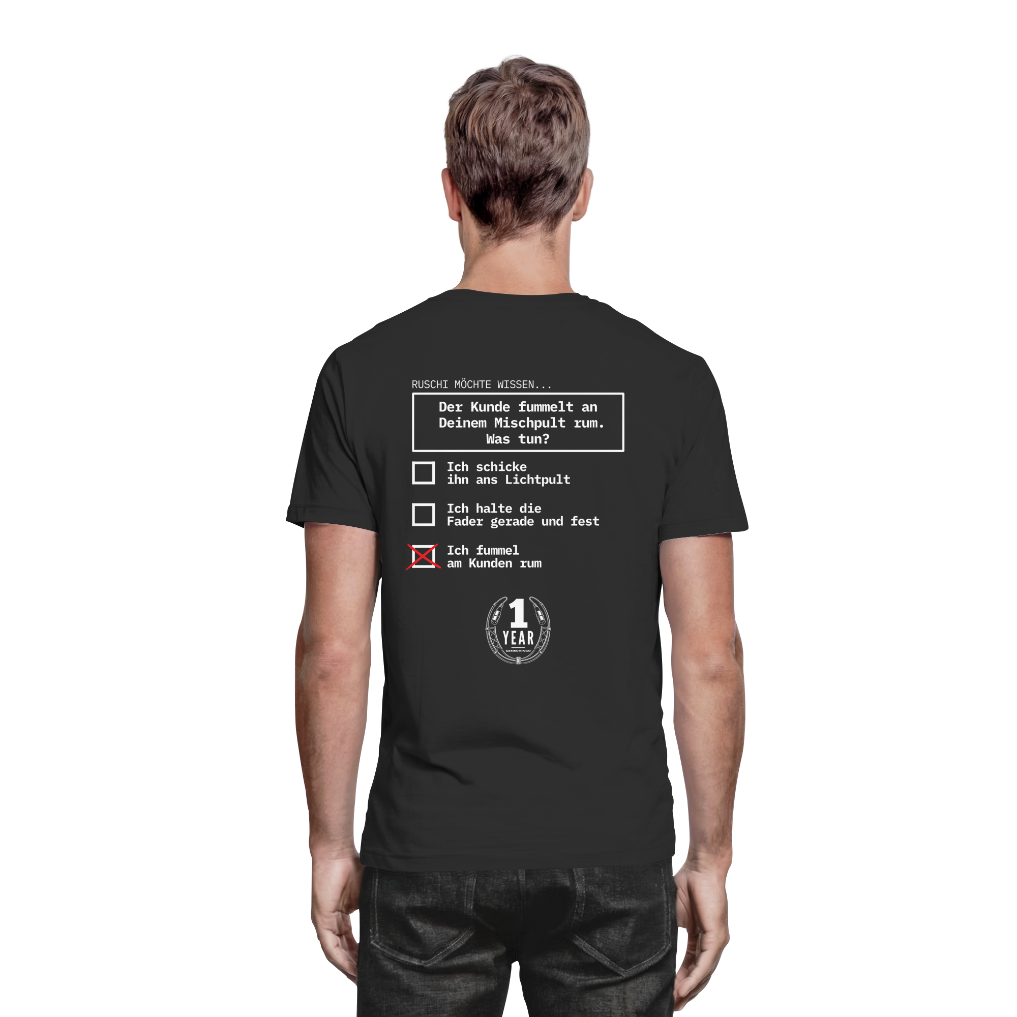 T-Shirt - 1 Jahr Ruschi