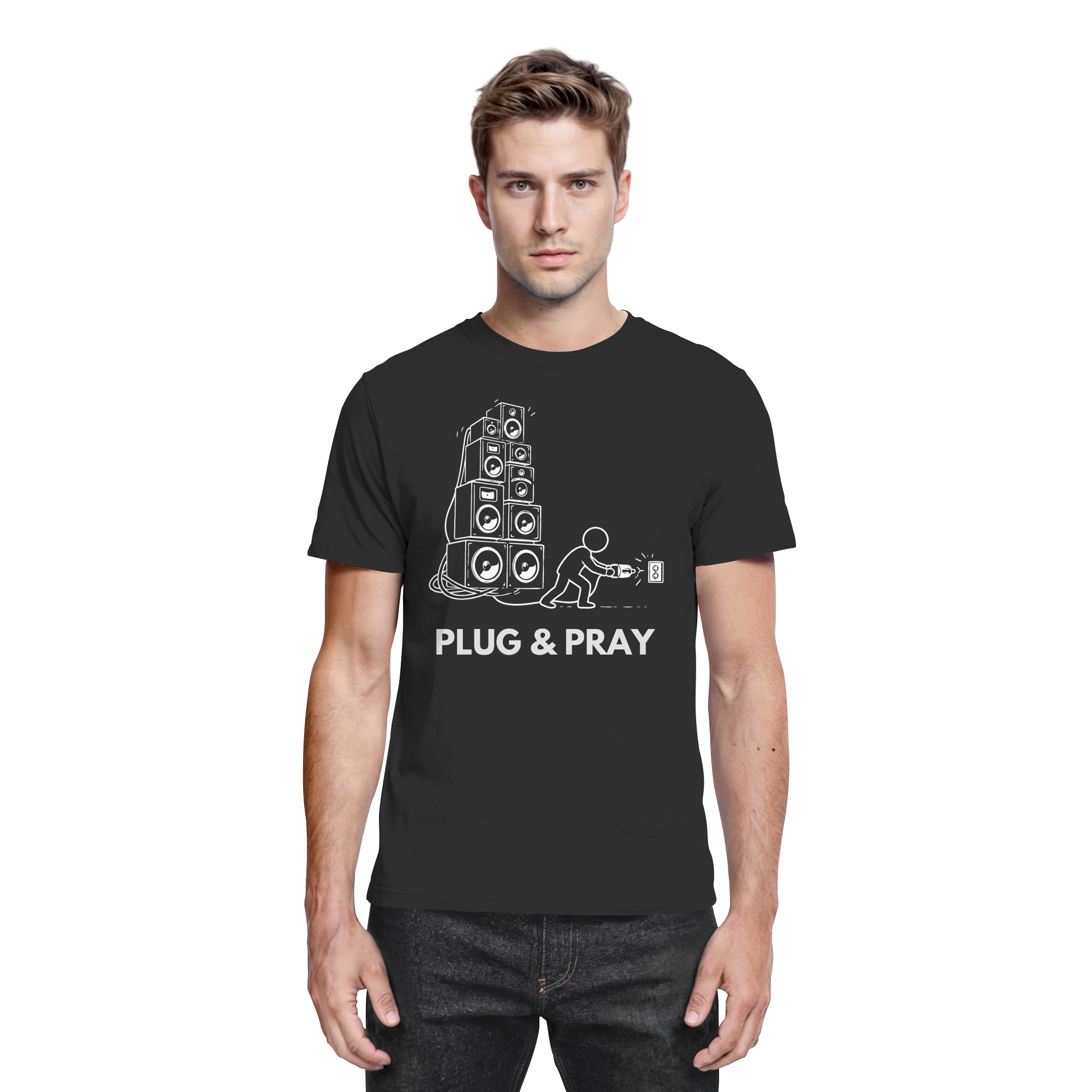 T-Shirt - Plug & Pray